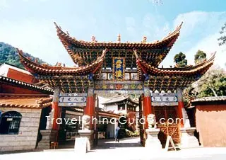 Entrance to the temple